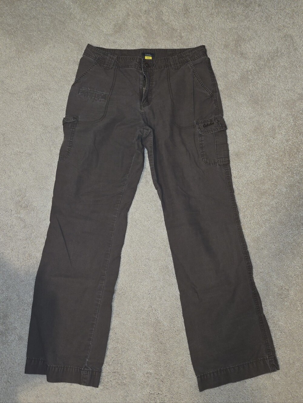 Cabelas Womens Brown Cargo Pants